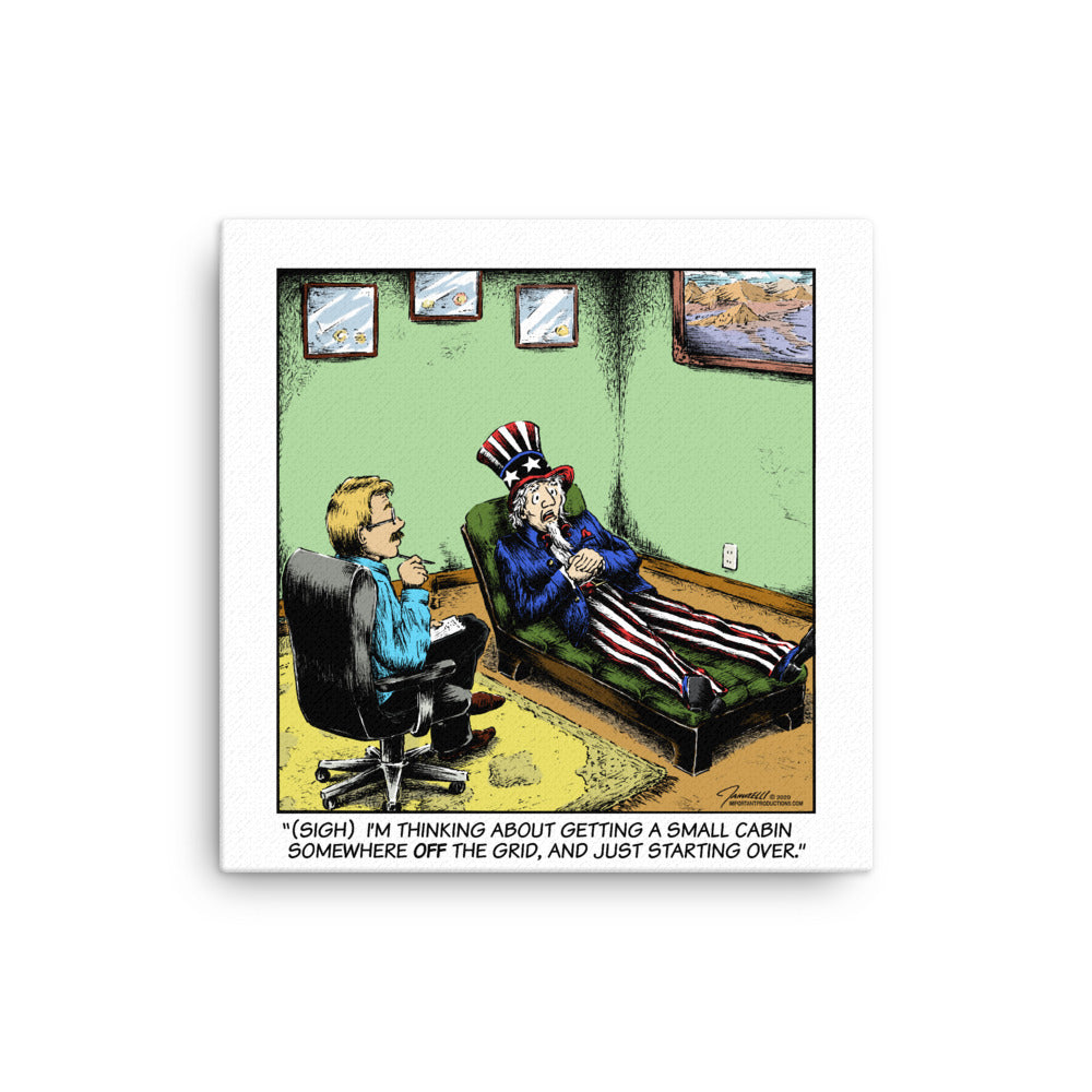 Comic 9 - Canvas Print