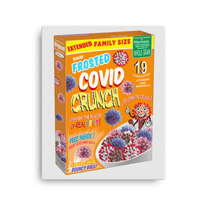 Cereal Box - Canvas Print (16"x20")