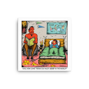 Comic 8 - Canvas Print